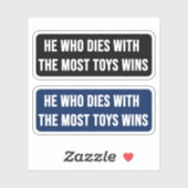 おもちゃで死んだ人が勝つ シール (シート)