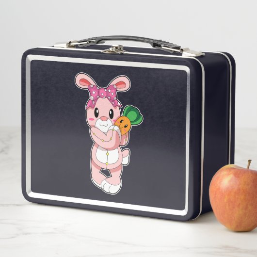 おもちゃとしてのウサギ メタルランチボックス (インサイチュ)
