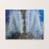 おもちゃとゲーム,風の強い春の日 ジグソーパズル (横)