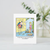 おもちゃについてのクリスマスの漫画! シーズンポストカード (スタンド正面)