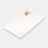 おもちゃのあるクリスマスサンタクロース ポストイット (アングル)