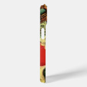 おもちゃのあるソリのヴィンテージクリスマスサンタクロース Case-Mate iPhoneケース (裏面 / 右)