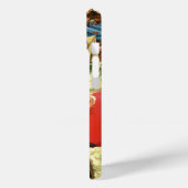 おもちゃのあるソリのヴィンテージクリスマスサンタクロース Case-Mate iPhoneケース (裏面 / 左)