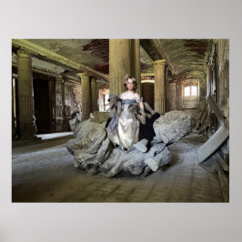 おもちゃのある女の子 ポスター