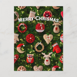 おもちゃのある感じクリスマスツリー シーズンポストカード