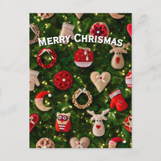 おもちゃのある感じクリスマスツリー シーズンポストカード