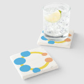 おもちゃのガラガラ ストーンコースター (横)