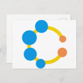 おもちゃのガラガラ ポストカード (正面/裏面)