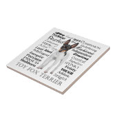 おもちゃのキツネテリアの特徴タイル タイル (側面)