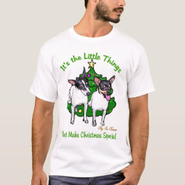 おもちゃのキツネテリアクリスマスギフト Tシャツ