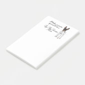 おもちゃのキツネテリアママポストイットノート ポストイット (アングル)