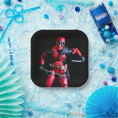 おもちゃのクール写真スーパーヒーロー ペーパープレート (パーティー)