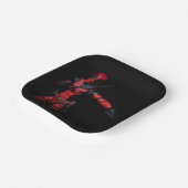 おもちゃのクール写真スーパーヒーロー ペーパープレート (傾斜あり)