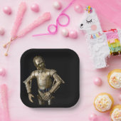 おもちゃのクール写真ドロイド ペーパープレート (パーティー)