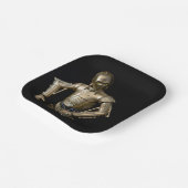 おもちゃのクール写真ドロイド ペーパープレート (傾斜あり)