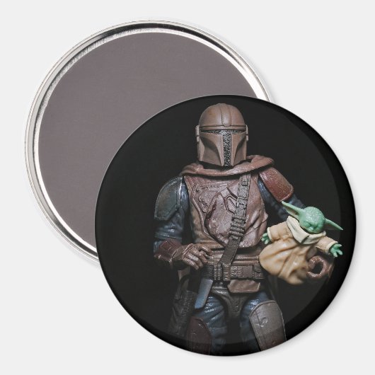 おもちゃのクール写真ヒーロー マグネット (正面/裏面)