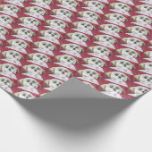 おもちゃのシーズー(犬) TZUの組合せ ラッピングペーパー (角)