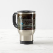 おもちゃのタンブラーを搭載する白くまカブス トラベルマグ (正面左)