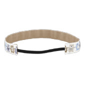 おもちゃのテディー・ベアのパターン アスレチックヘッドバンド (裏面)