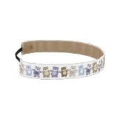 おもちゃのテディー・ベアのパターン アスレチックヘッドバンド (左)