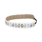 おもちゃのテディー・ベアのパターン アスレチックヘッドバンド (右)