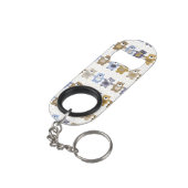 おもちゃのテディー・ベアのパターン キーホルダー栓抜き (裏面アングル)