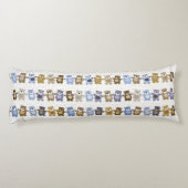 おもちゃのテディー・ベアのパターン ボディピロー (裏面)