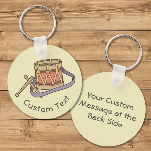 おもちゃのドラムのキーチェーン キーホルダー