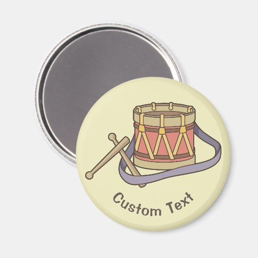 おもちゃのドラム マグネット (正面/裏面)
