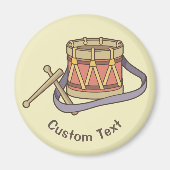 おもちゃのドラム マグネット (正面)