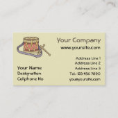 おもちゃのドラム 名刺 (正面)