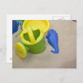 おもちゃのビーチ ポストカード (正面/裏面)