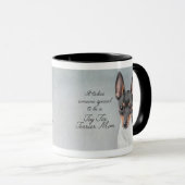 おもちゃのフォックステリア犬のお母さんのマグ マグカップ (正面右)