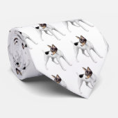 おもちゃのフォックステリア犬のタイ ネクタイ (ロール)