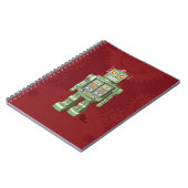 おもちゃのロボットノート ノートブック (左側)