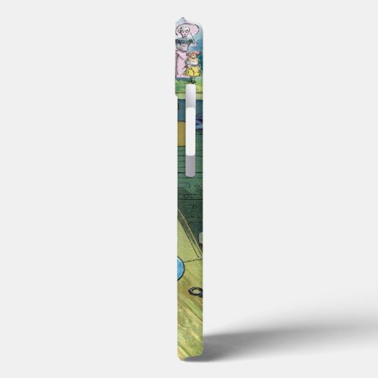 おもちゃの人形を作るサンタクロース、ビンテージクリスマス Case-Mate iPhoneケース (裏面 / 左)