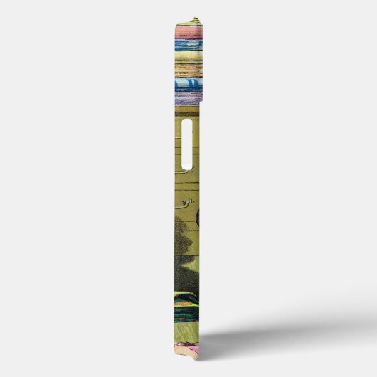 おもちゃの人形を作るサンタクロース、ビンテージクリスマス Case-Mate iPhoneケース (裏面 / 右)