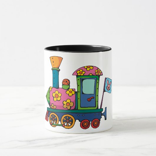 おもちゃの列車のマグカップ マグカップ