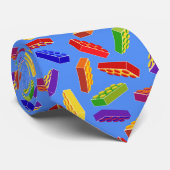 おもちゃの建物ブロックネクタイ4おもしろい愛の男 ネクタイ (ロール)