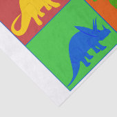 おもちゃの恐竜のティッシュペーパー 薄葉紙 (詳細)