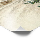 おもちゃの教会のサンタクロースのクリスマスツリーサック フォトプリント            (角)