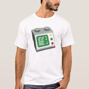 おもちゃの煉瓦コンピュータコンソール Tシャツ