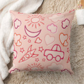 おもちゃの背景 クッション (ブランケット)