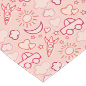 おもちゃの背景 ショートテーブルランナー (コーナー)