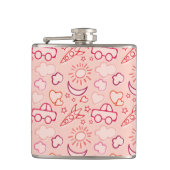 おもちゃの背景 フラスク (正面)