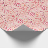 おもちゃの背景 ラッピングペーパー (角)