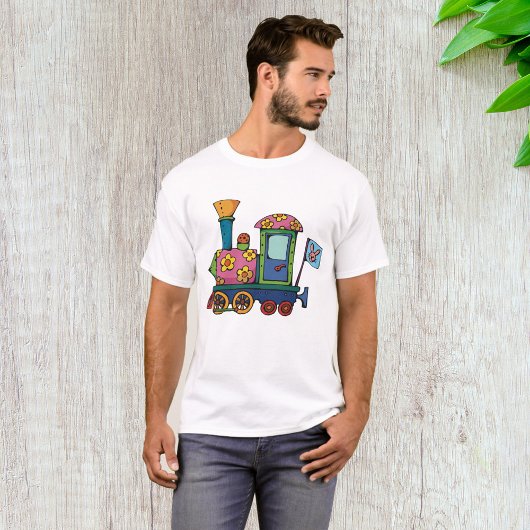 おもちゃの花の列車 Tシャツ