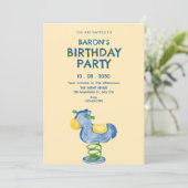 おもちゃの誕生日 招待状 (スタンド正面)
