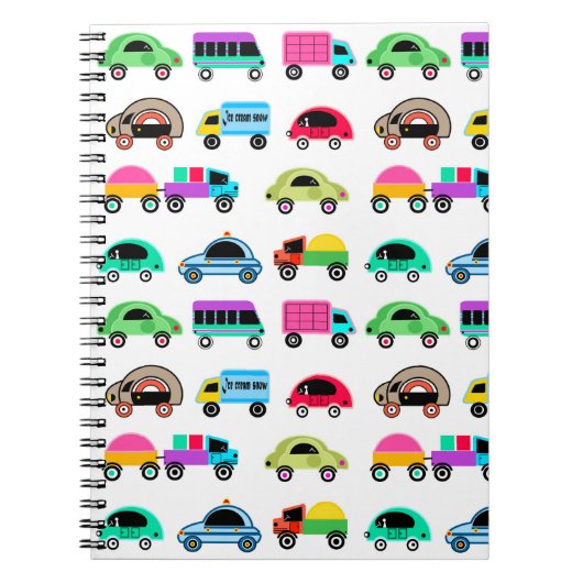 おもちゃの車 ノートブック (正面)
