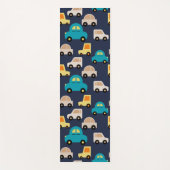 おもちゃの車 ヨガマット (正面)